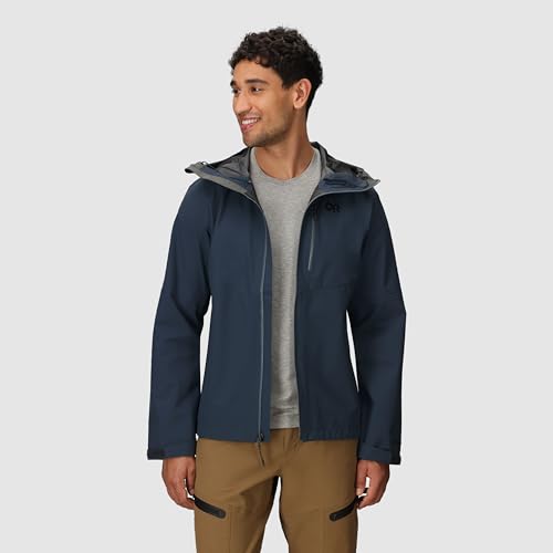 Image of Outdoor Research Men's Foray 3L Jacket | Waterproof, Windproof, Hooded, Long Sleeve, Standard Fit