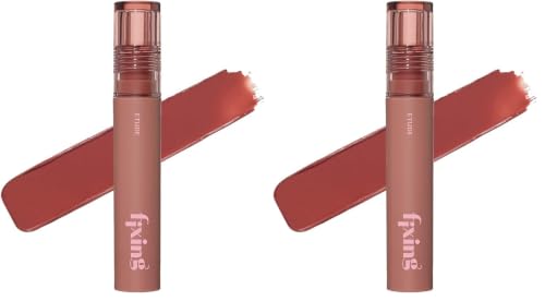 Image of ETUDE Fixing Tint| Long Lasting High Pigmented Liquid Lipstick |Waterproof Lightweight Matte Finish Lip Stain| Full Coverage| #16 Baked Pecen- 4g (Pack of 2)