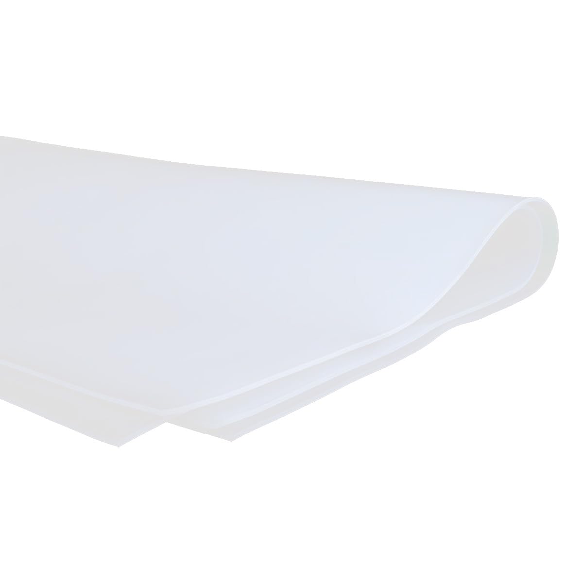 OEVXZDCIR Silicone Rubber Gasket Sheet 600x600x0.5mm-600x600x5mm High Temperature Resistant Flexible Translucent Sealing Material for DIY Crafts Home Repair Industrial Use(600mm*600mm*1mm)