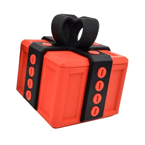 Image of BNFAnnoying Gift Box with Screws Decorative Gift Box Storage Box Container Case Black 6cm|Home & Garden | Greeting Cards & Party Supply | Gift Wrapping Supplies |1 Annoying Gift Box