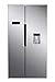 Candy CHSBSO 6174XWD, Frigorífico Side by Side, 90CM, Almacenamiento XXL, Motor Inverter, Total No Frost, Dispensador Agua, Control Externo Digital, LED, Altura Ajustable, Ruedas, 39DB, Clase E, Inox