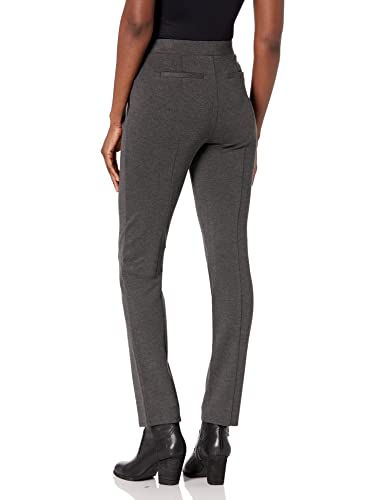 Rafaella Missy Slim Ponte Dress Pants For Women, Pull-On Waistband, Stretch, Comfort Fit, Flat Front2