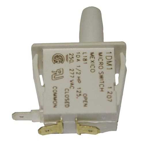 Honeywell - 1DM1 - Safety Interlock Switch, DM Series, SPDT, Quick Connect, Solder, 277 V, 10 A - image 1