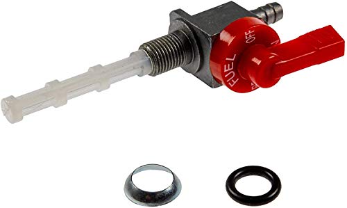 ROBINET MOBYLETTE PGT 101 102 103 104 105 SP MVL FOX VOGUE AVEC INDICATEUR DE POSITION ROUGE DIAMETRE 10MM