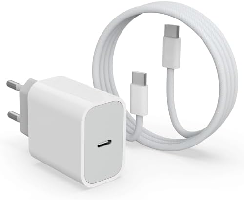 Caricatore Iphone 16 Caricabatteria Rapido 20W Con Cavo USB-C Da - Foto 7