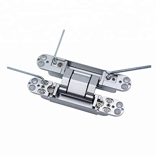 Charnière de porte invisible JCAKES en argent taille A pour meuble