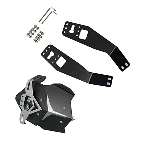 フェンダーカバー に適合するホンダ グロム MSX125 バイク 後輪 マッドガード フェンダーガード プロテクター カバー ブラケット付(Gray)