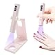 BOBOPACK UV Lampe, LED Nagellampe, Mini Nail Lamp, Klein und Tragbar, 2 Timer Einstellungen 20/60 s, Geeignet für Gel-Polieren, Heim-DIY-Salon (Rosa)