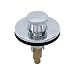 DANCO Lift and Turn Tub and Bath Drain Stopper, Chrome (88599)