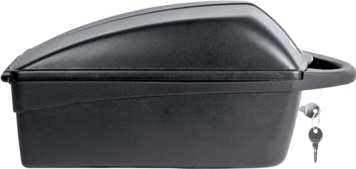 Polisport Fahrradgepäckträgerbox mit Quick-Release 5KG / 11L, Kunstoff, abschließbar, schwarz