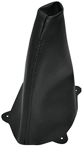 Aerzetix - C58930 - Cuffia soffietto per leva del cambio - compatibile con Ford Fiesta 4 fase 1 dal 2008 al 2012 - colore: nero - in pelle sintetica