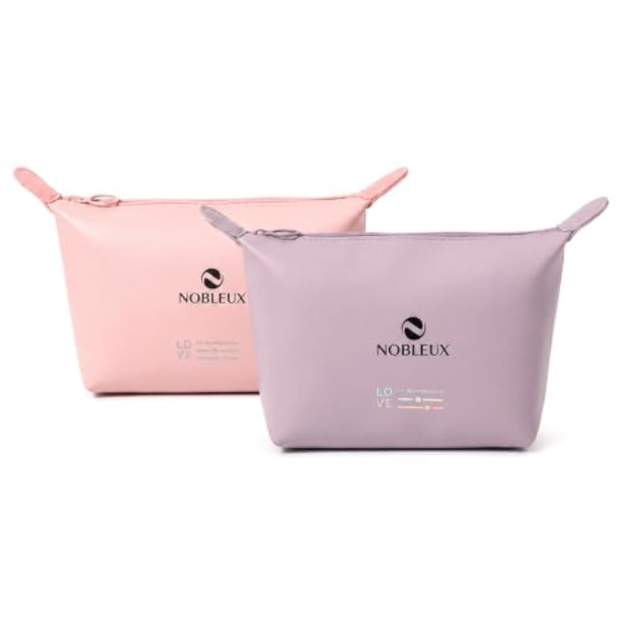 Women's Large Capacity Waterproof PU Leather Makeup Pouch