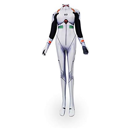 Amazon 新世紀エヴァンゲリオン エヴァンゲリオン Eva 綾波レイ タイツ 全身タイツ ウィッグ かつら コスプレ衣装 仮装 変装 コスチューム ｍ コスプレ 仮装 通販