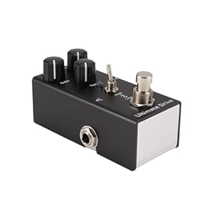 This effector can provide typical timbre for electric guitars, enhance the fullness and thickness of the timbre, and add a timbre style to the performance. The electric guitar effect housing is made of excellent metal, with high hardness and wear res...