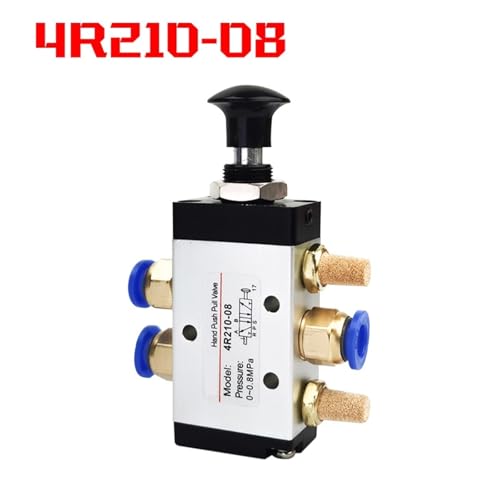 Interrupteur pneumatique de la vanne directionnelle 4R210-08 fluide - 4