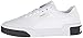 PUMA Women's CALI Sneaker, White Black, 8 M US