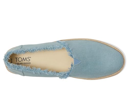 Image of TOMS Women's Valencia Platform Espadrille, Textile Upper, OrthoLite Insole