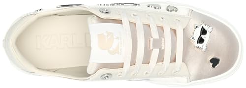 Image of Karl Lagerfeld Women's Cate Pins Lace Up Sneaker