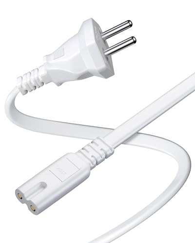 FEDUS 2 Pin Power Cable Cord 3 Meter Universal Replacement AC Pow...