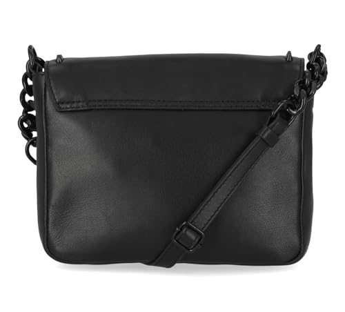 Harley-Davidson Women's Bar & Shield Cone Stud Flap Crossbody Purse - Black3