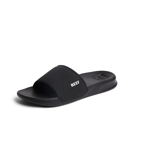 Bild: Reef REEF ONE SLIDE, Herren Zehentrenner, Schwarz (BLACK BLA), 45 EU (11 UK) f�r 28,90 EUR (-4%) statt 30,00 EUR bei amazon.de