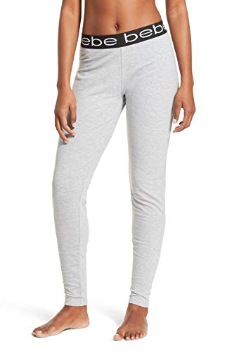 bebe Womens Jogger Lounge Sleep Pajama Pants Heather Grey 2X-Large