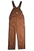 Liberty Men's Duck Bib Overall, Pecan, 46x32