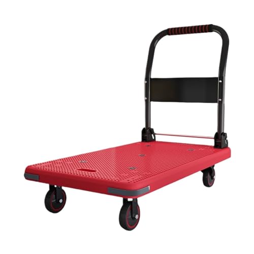 Carretilla plegable de plataforma móvil resistente miniatura 1