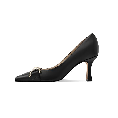 Women's Closed Toe High Heels Dress Pointed Toe Wedding Pump Shoes Prom Bridal Work Office Pumps for Women3