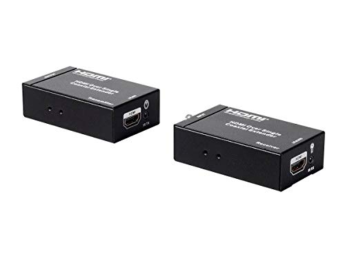 Monoprice Blackbird HDMI Extender Over Single 100m Coaxial with Bi-Directional IR Support