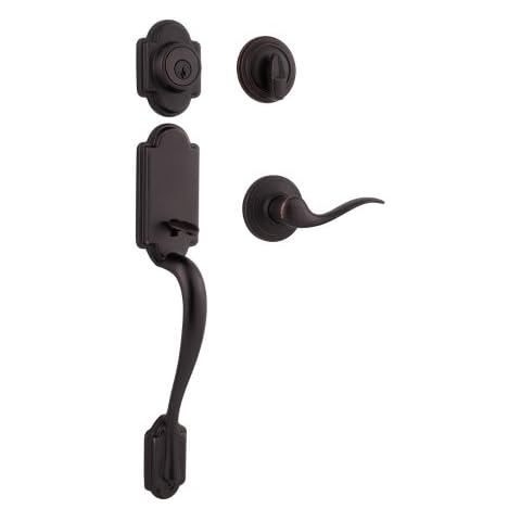 Kwikset Arlington Handleset with Tustin Lever Cover