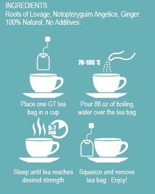 Miniatura 2 de GoTo Tea Té de confort muscular y articular (20 bolsas de té), paquete de 2