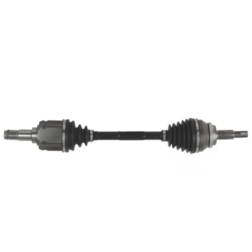 Image of Detroit Axle - FWD Front Left Steering Knuckle CV Axle for 2004-2010 Toyota Sienna, Driver Side CV Axle Shaft Steering Knuckle & Wheel Bearing Hub 2005 2006 2007 2008 2009 Replacement