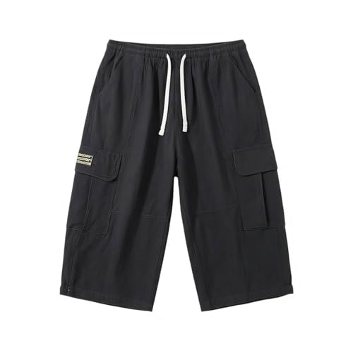 Short de loisirs décontracté homme coupe 3/4 pour randonnée en forêt