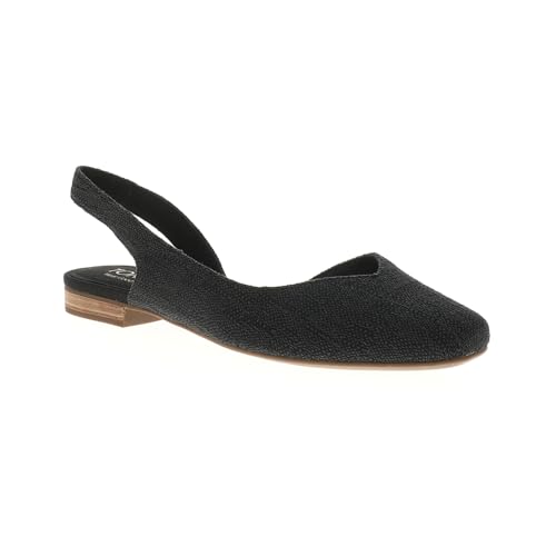 TOMS Womens Alene Slingback Flats Casual - Black2