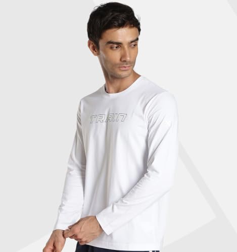 Image of XTEP Men Men's Training T Shirt with Soft Touch Comfort Stretch & Eco Friendly | Odour Control, Breathable & Lightweight Performance T Shirt