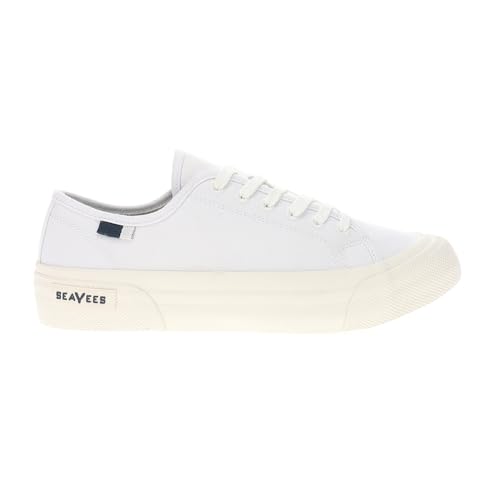 SEAVEES Womens Seachange LTT Lace Up Sneakers Shoes Casual - White - Size 7 M