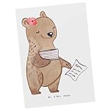 Mr. & Mrs. Panda Karte Insolvenzverwalterin Herz - Geschenk, Wanddeko, Einladung Geburtstag, Geburtstagskarten, Einladungskarte, Geschenkkarte