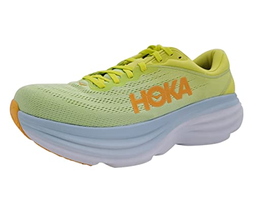 HOKA HOKA ONE ONE Bondi 8 Mens Shoes Size 11.5, Color: Butterfly/Evening Primrose