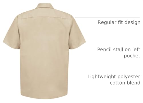 Image of Red Kap Men's Performance Tech 2 Piece Lined Collar Shirt
