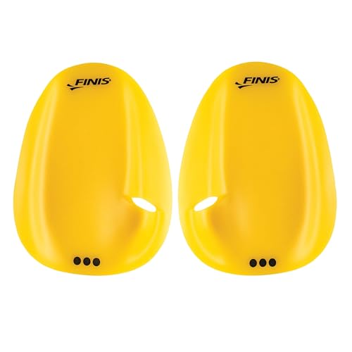 FINIS Unisex (Floating) Agility Paddle Floating Large Yellow L UK