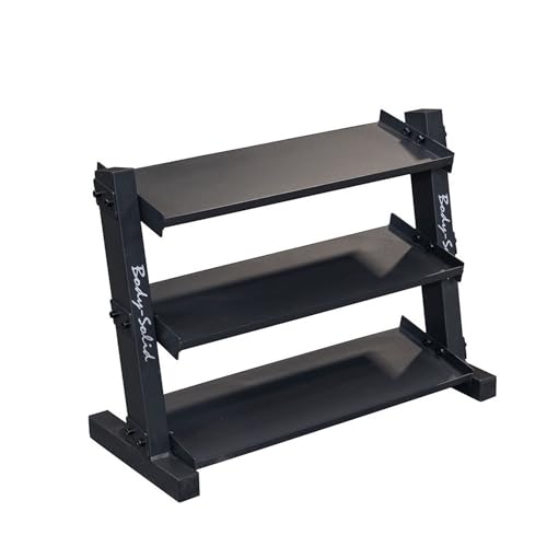 Body-Solid GDR34B 3-Tier Neoprene Rack