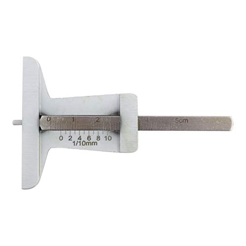 Respicefinem Digital Depth Gauge Digital Car Tyre Tire Depth Gauge 12. 0×8. 0×2. Stainless Steel Tyre Tire Depth Gauge Meter Caliper for Car Truck Motorcycle 10Mm Tyre Depth Gauge