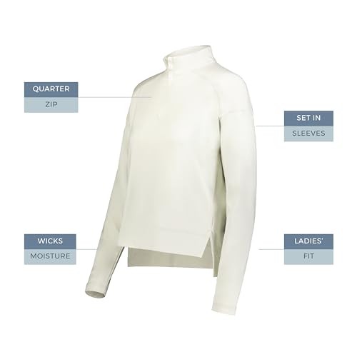 Image of Holloway womens Holloway Ladies Ventura 1 /4 Zip Pullover
