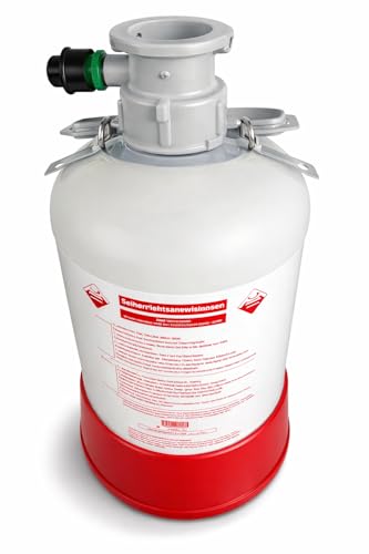 GASTROBEDARF WESTERBARKEY Reinigungsbehälter 5l mit Flachfitting z.B. für Bit Krombacher Warsteiner