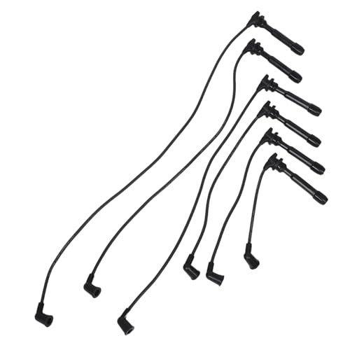 Kit de tapa de bobina de encendido y cables de bujía para repuesto de sistema de encendido