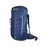 NTK, Mochila Tahoe 60L em Ripstop com Capa de Chuva, Ajuste Peitoral e Barriga
