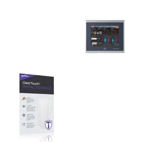 BoxWave Screen Protector Compatible with Allen Bradley PanelView 5510 Colour Touch (15 in) - ClearTouch ImpactShield (2-Pack), Impenetrable Screen Protector Flexible Film