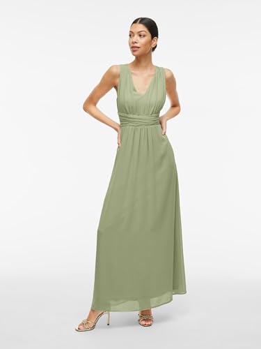 Robe longue VILA Vikarin col en V idéale pour vos soirées d'été