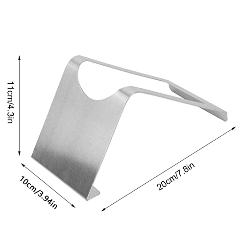 Soporte para botella de vino de acero inoxidable miniatura 7